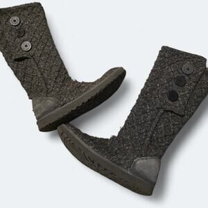 UGG Lattice Cardy Knit Boots Womens Size 8